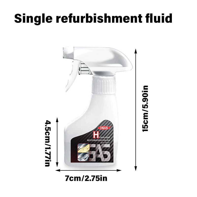 Headlight Restoration Spray
