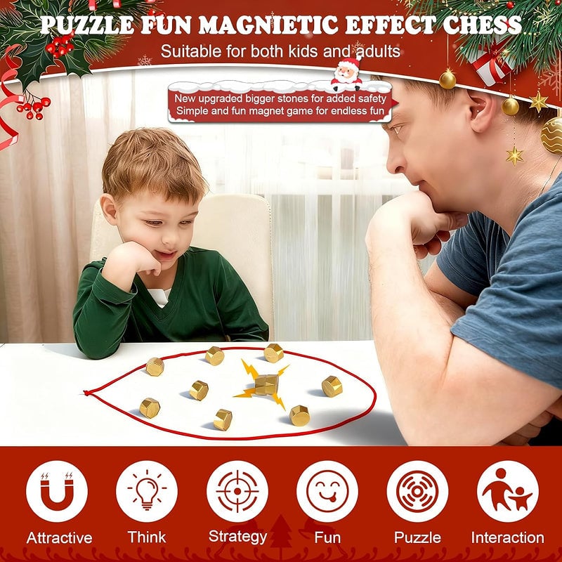 Christmas Magnetic Battle Chess
