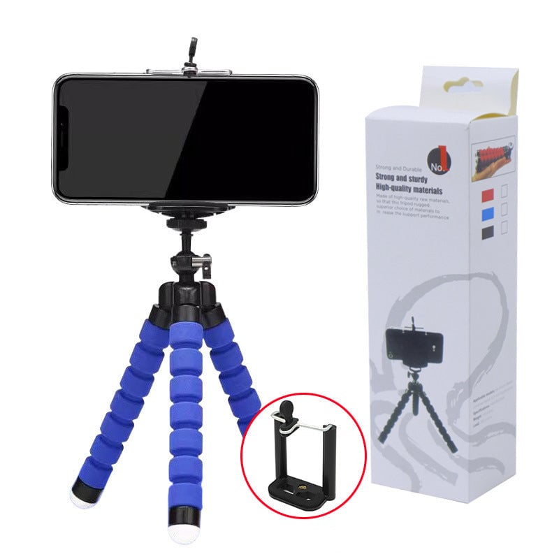 Flexible Sponge Octopus Tripod