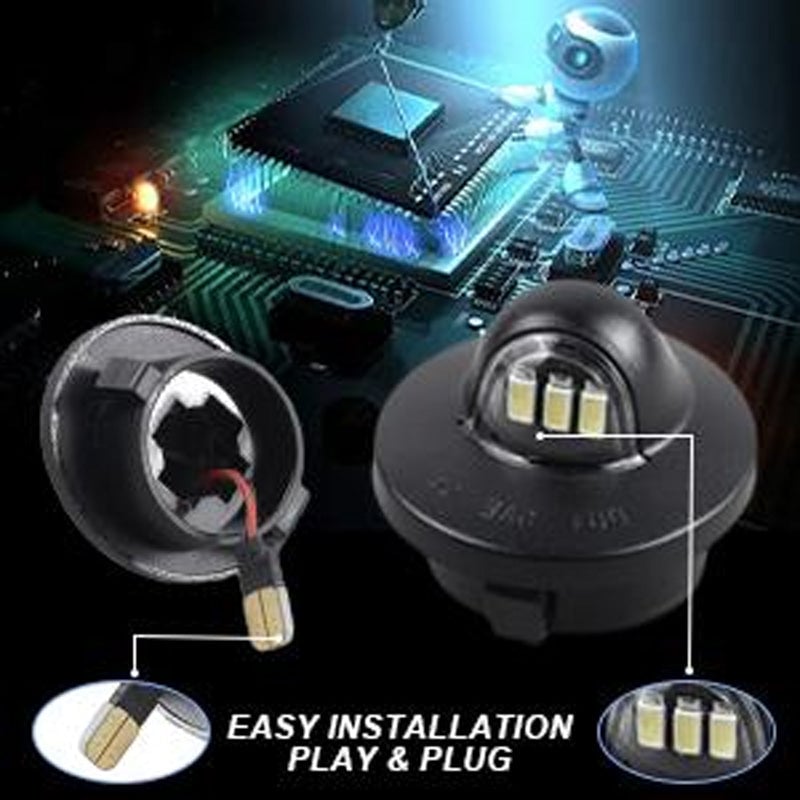 LED License Plate Light Assembly