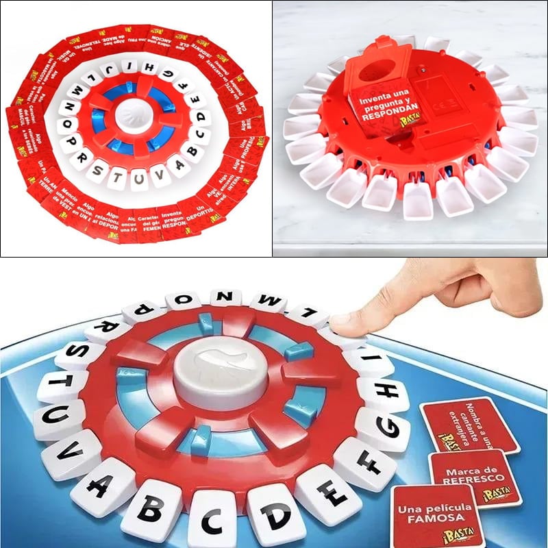 Parent-Child Interactive Alphabet Board Game