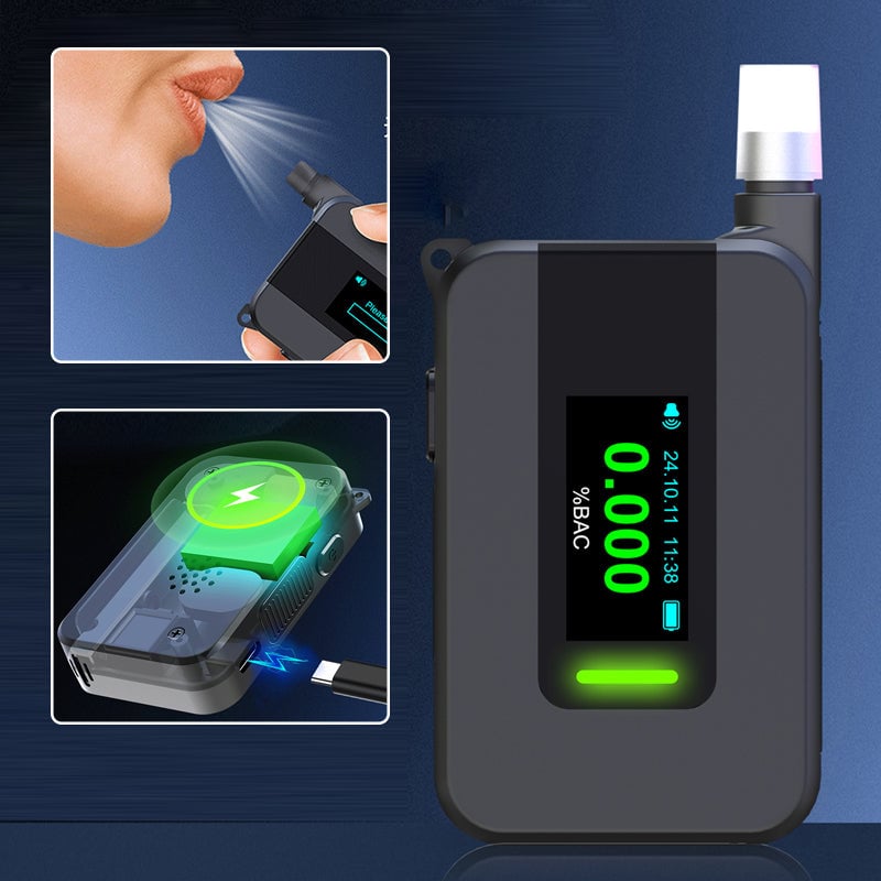 High-Precision Portable Digital Breath Alcohol Tester