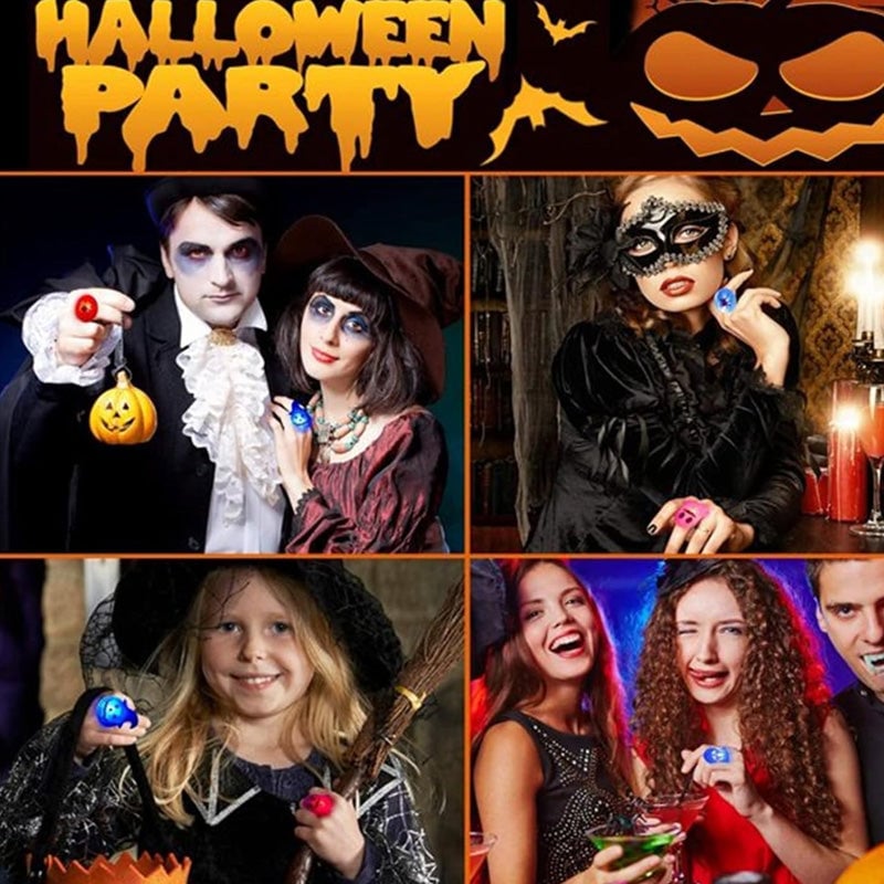 Halloween LED Light-Up Party Favors