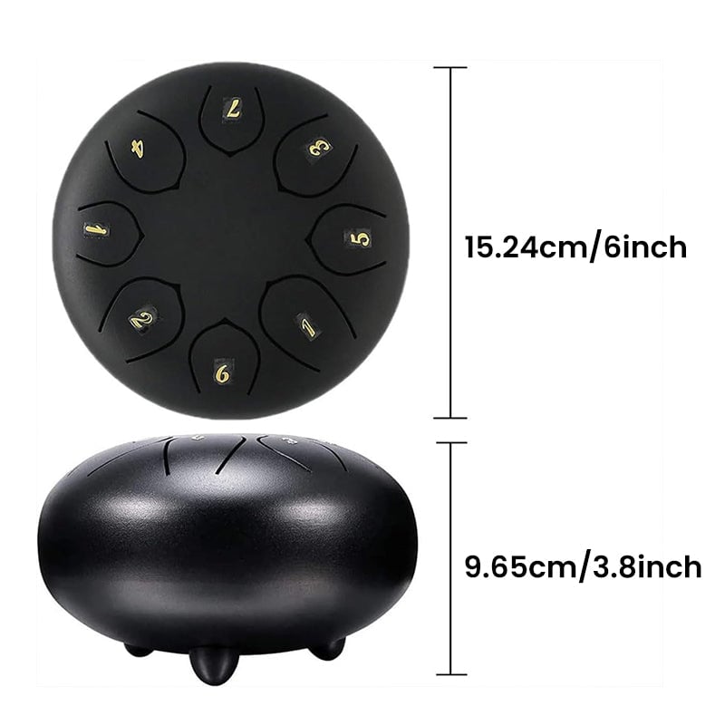 Rain Drum for Outside Garden with The Fingerstalls