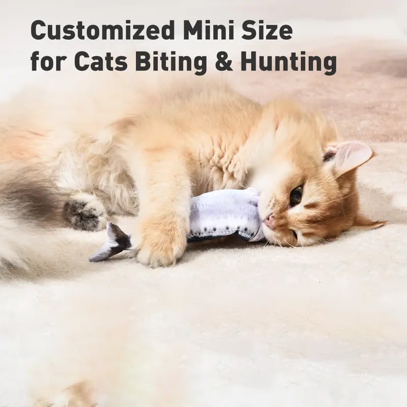 Realistic Flopping Fish Cat Toy