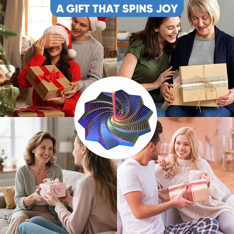 3D Printed Handheld Star Sensory Fidget Toy