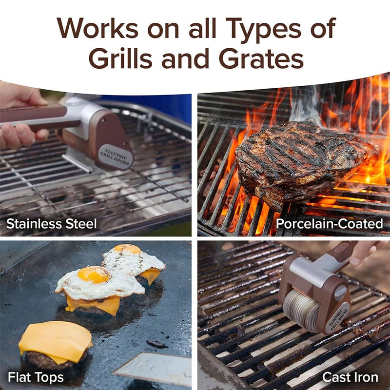 Electric Grill Cleaner Bristle Free