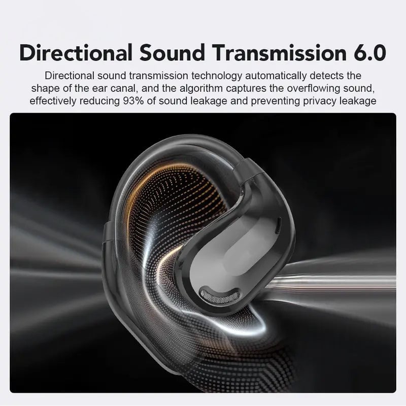 Hi-Fi Sports Bluetooth 5.4 Ear-Hook Headphones with Noise Cancelling