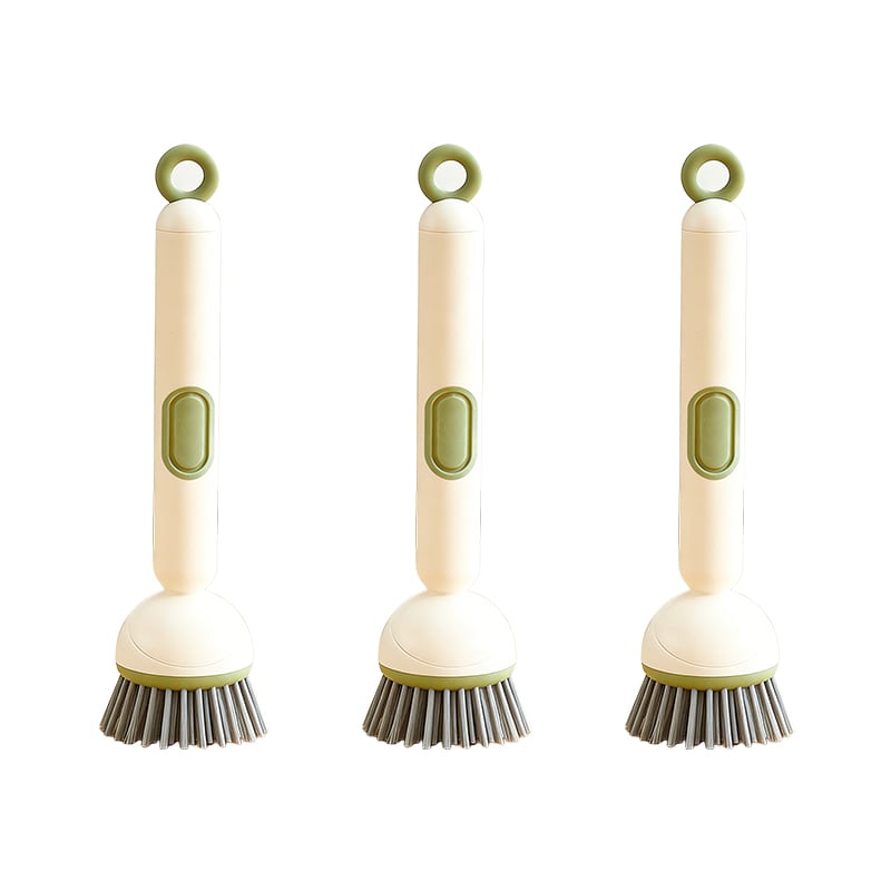 Multi-Functional Long-Handle Rotating Kitchen Brush