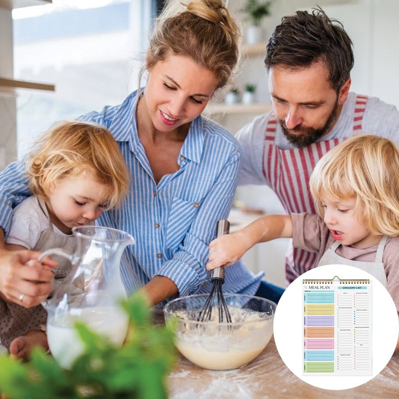 Weekly Meal Planner Notebook