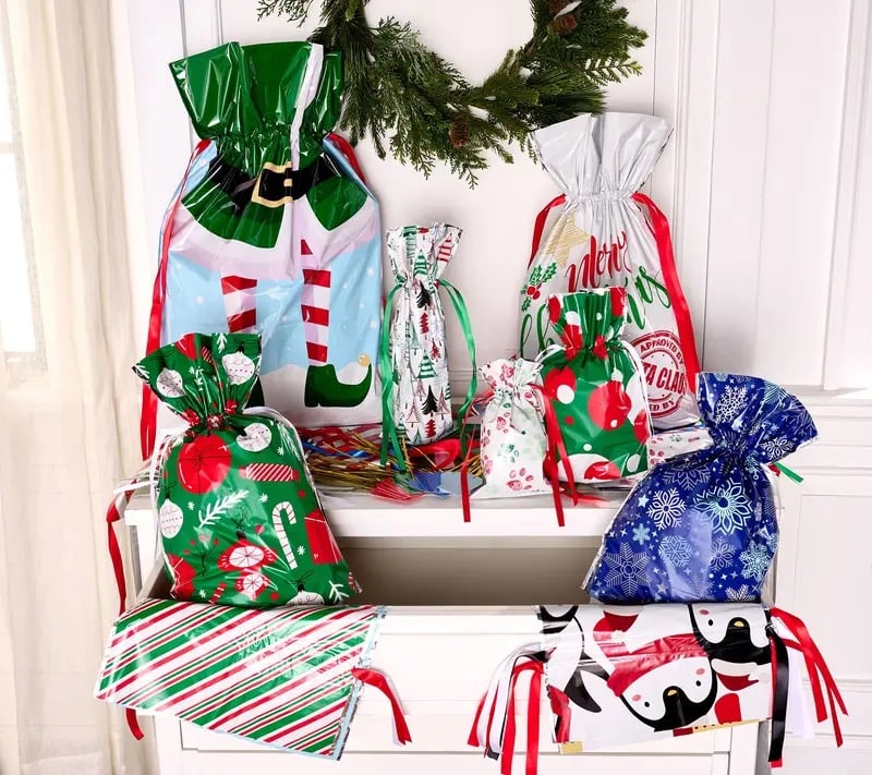 New Santa's Candy Gift Bags