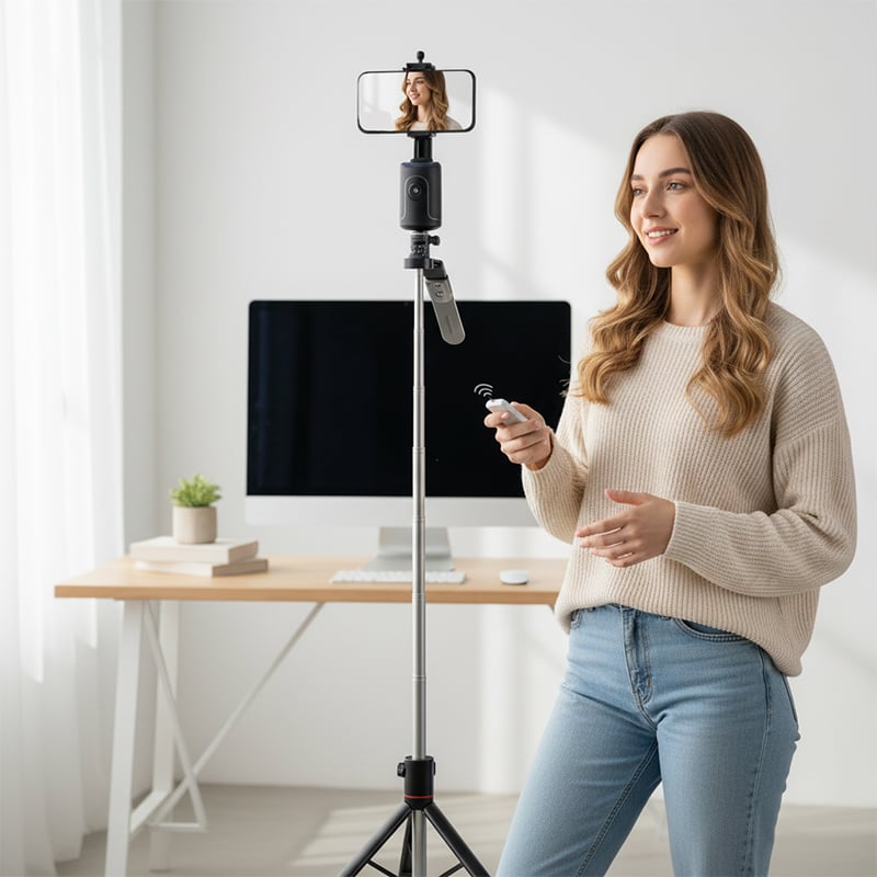 Ai-Powered Fully Automatic Tracking Phone Gimbal