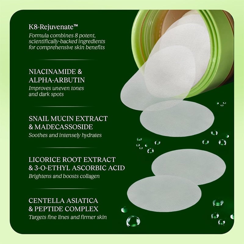 Centella Asiatica Moisturising Cotton Pads