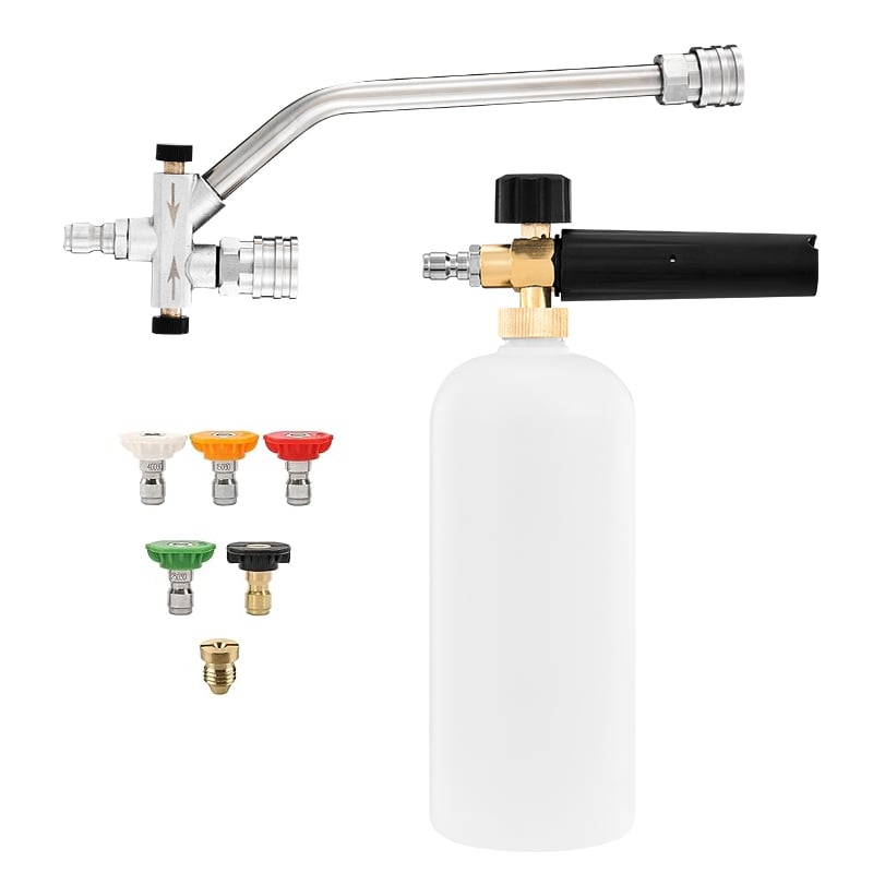 Enhance Your Car Washing Experience - Sakerplus Foam Cannon Dual Connector Accessory