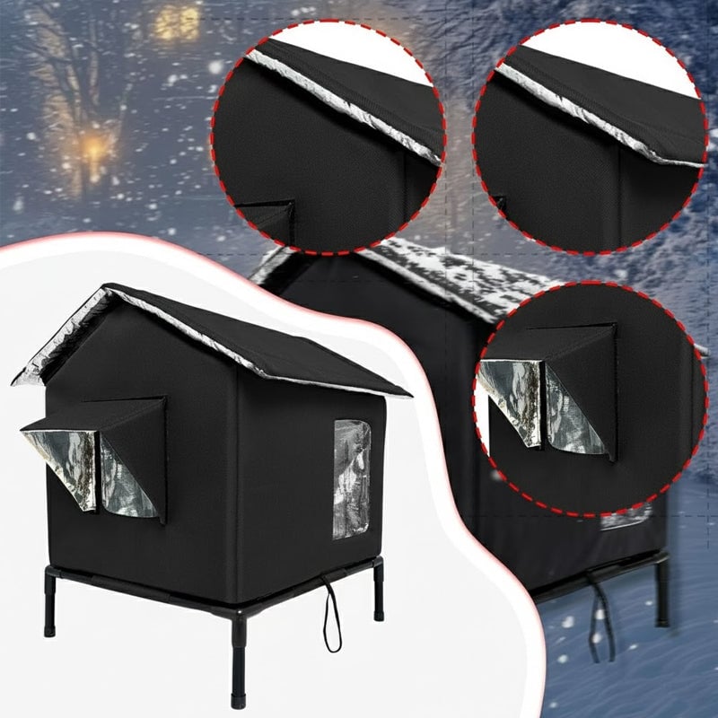 Rainproof Cold-resistant Shelter for Stray Cats