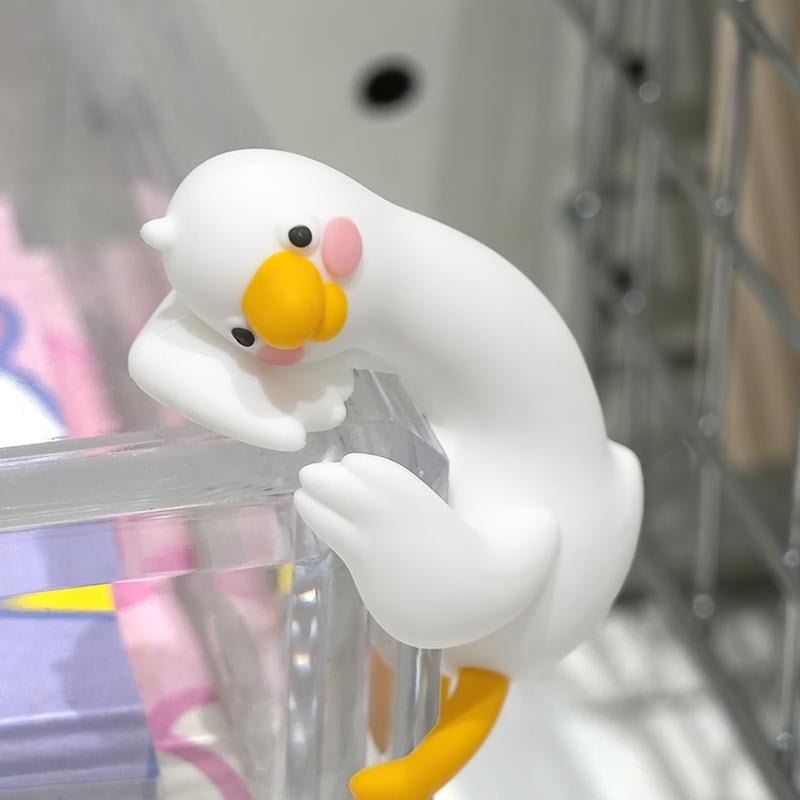 Lying Flat Duck Desk Ornament