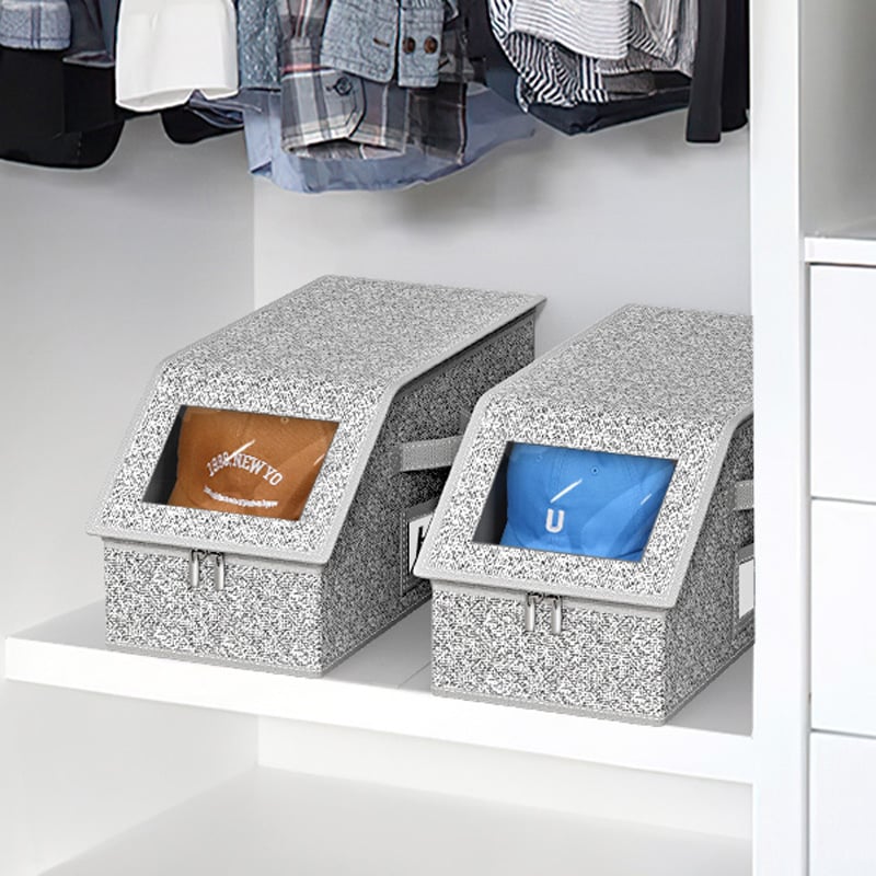 Multifunctional Foldable Dust Hat Storage Box