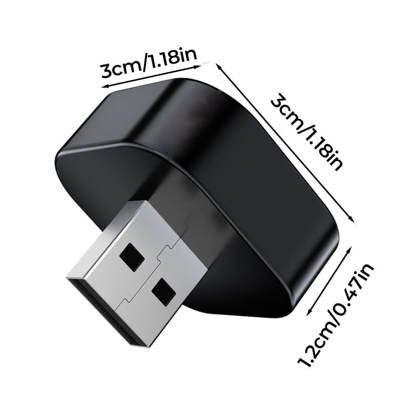 2-in-1 Adapter: Wireless CarPlay & Android Auto