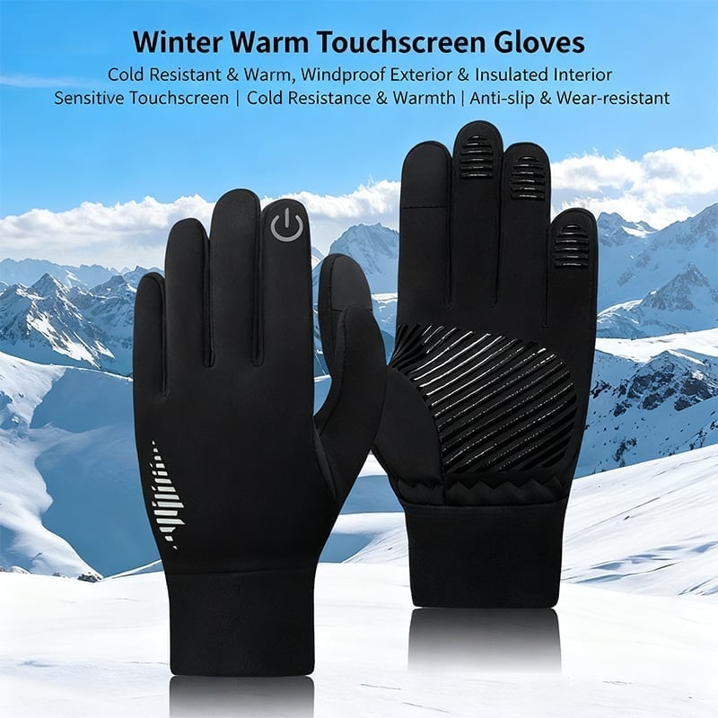 Warm Cycling Touchscreen Gloves