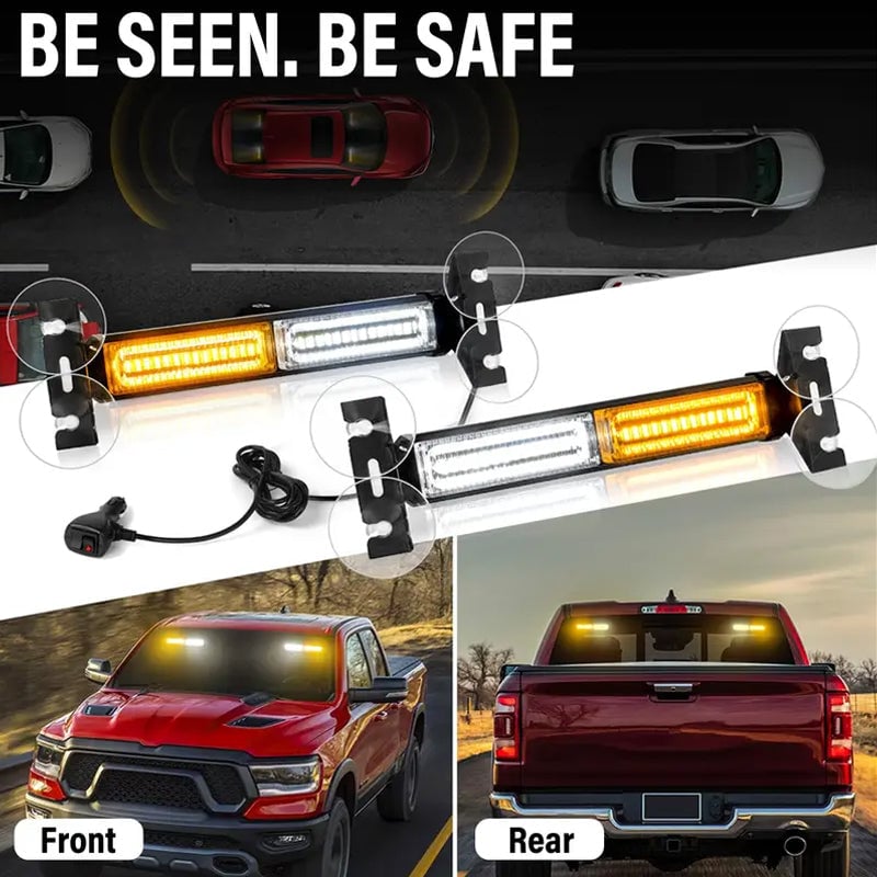 Emergency Strobe Warning Light Bar