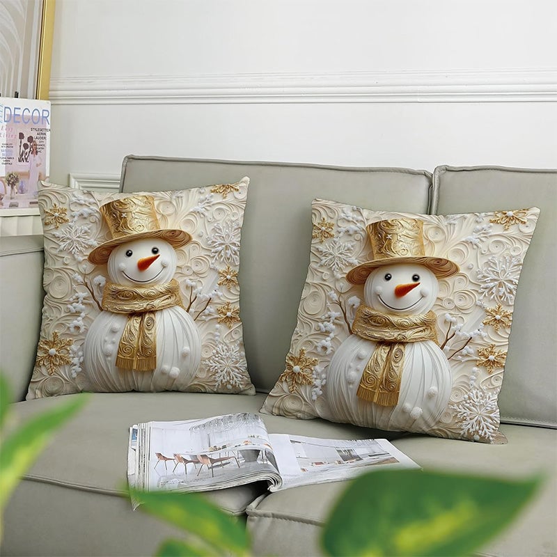 American Christmas Decorative Pillow Covers