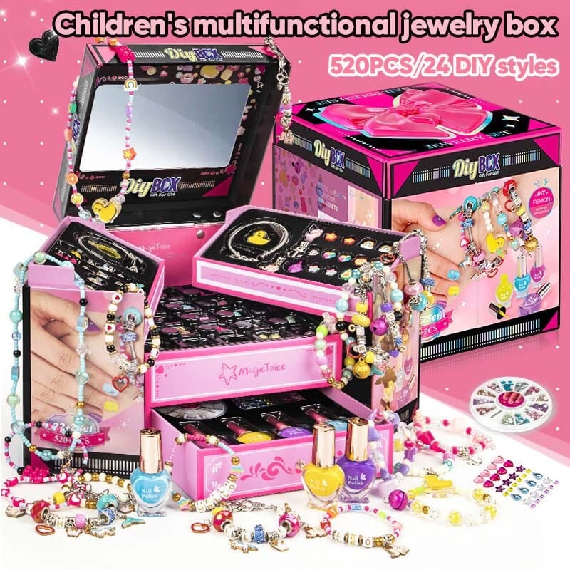 DIY Girls Charm Bracelet Making Kit