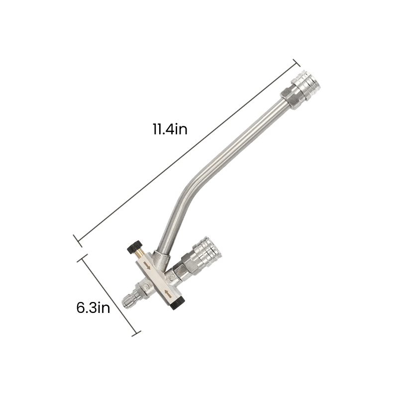 Enhance Your Car Washing Experience - Sakerplus Foam Cannon Dual Connector Accessory