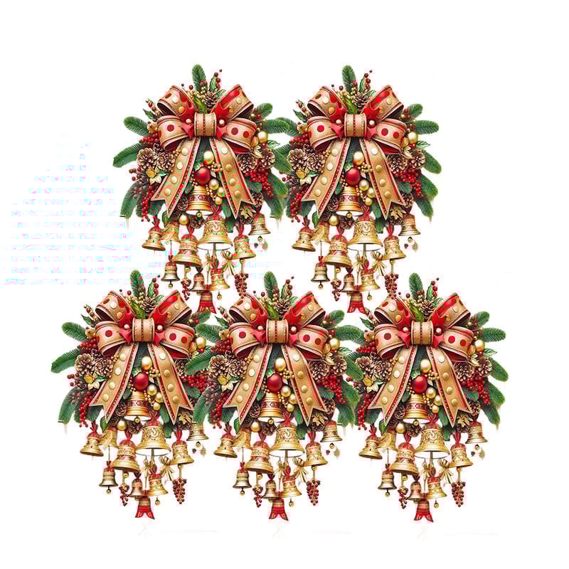 Christmas Bell Door Curtain