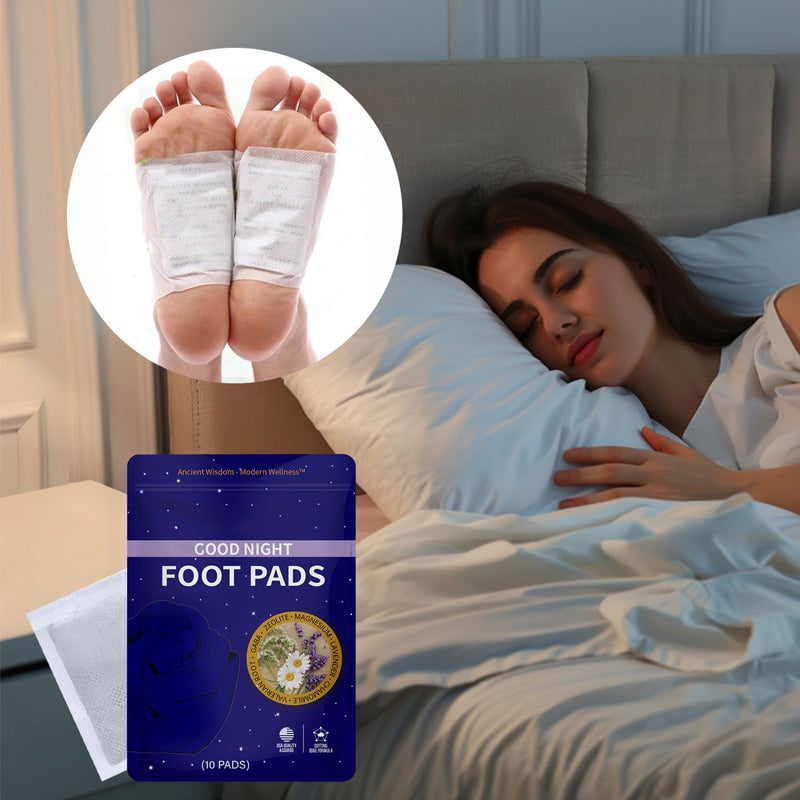 Herbal Detox Foot Pads for Stress Relief, Better Sleep