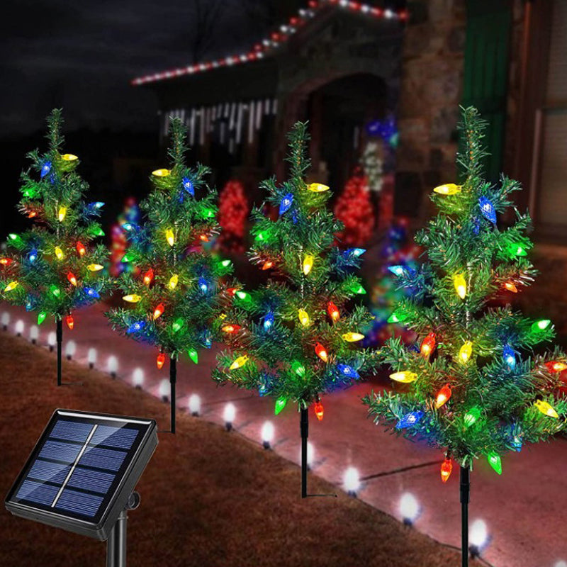 Solar Christmas Stake Lights – Outdoor Garden & Lawn Decoration Lights