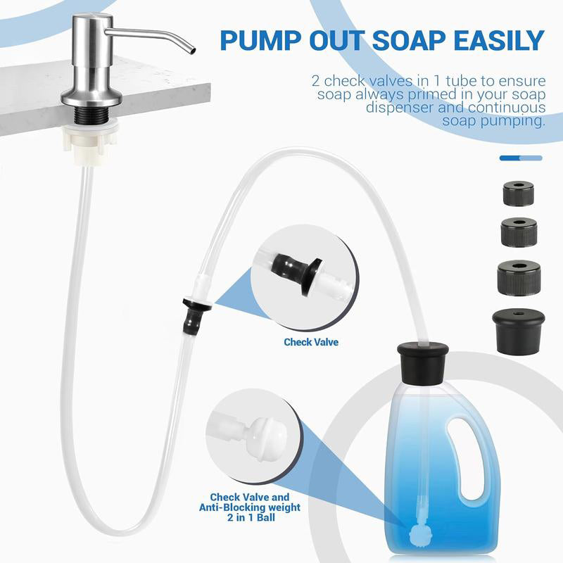 Kitchen Sink Soap Dispenser Extension Tube Kit
