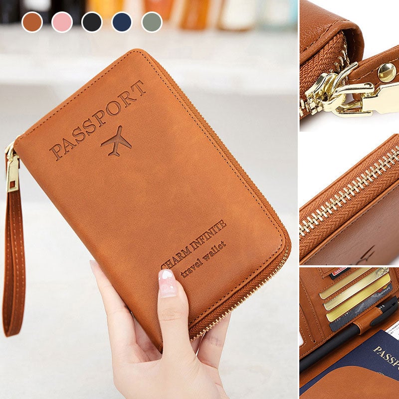 New Multi-Functional RFID Passport Wallet