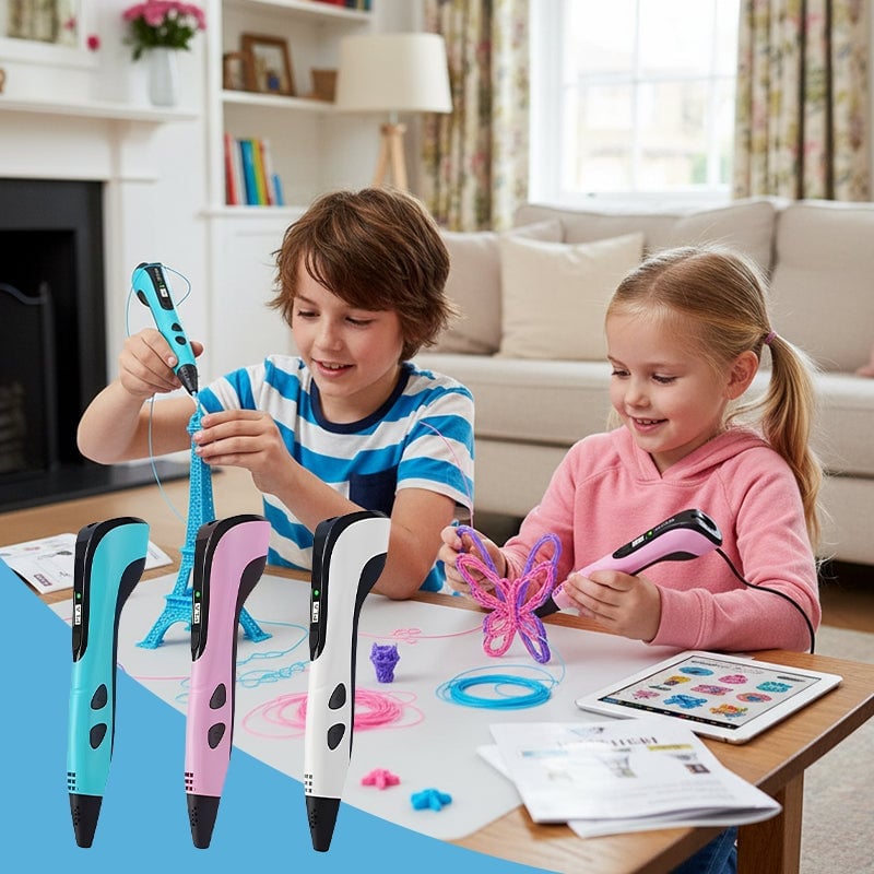 Children Educational DIY Creation 3D Drawing Printing Pen