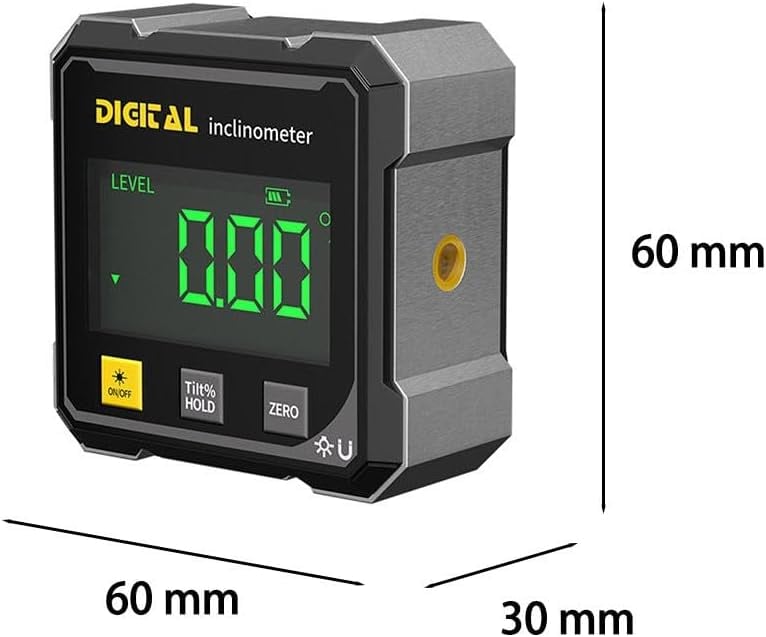 Sakerplus® Digital Laser Angle Finder Protractor Tool