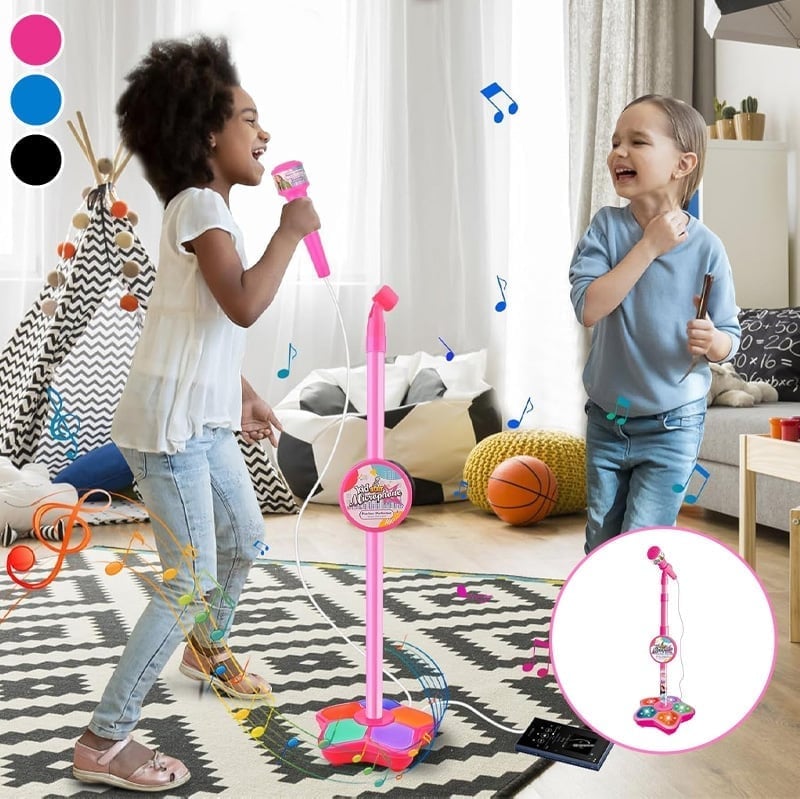 🎤 Kids Microphone and Stand 🌟