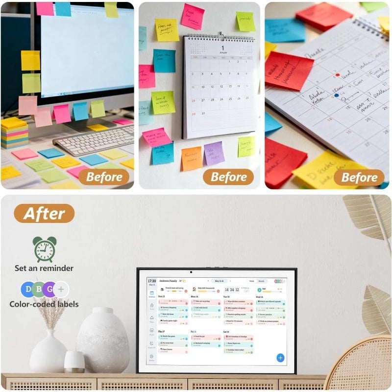Smart WiFi Digital Family Calendar