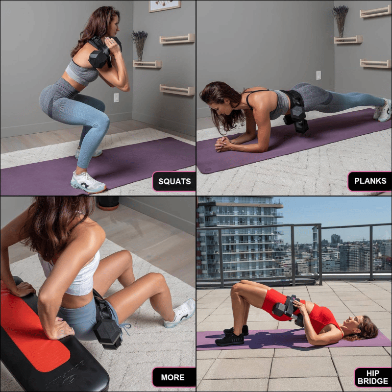 Adjustable Hip Thrust Belt for Glute Training