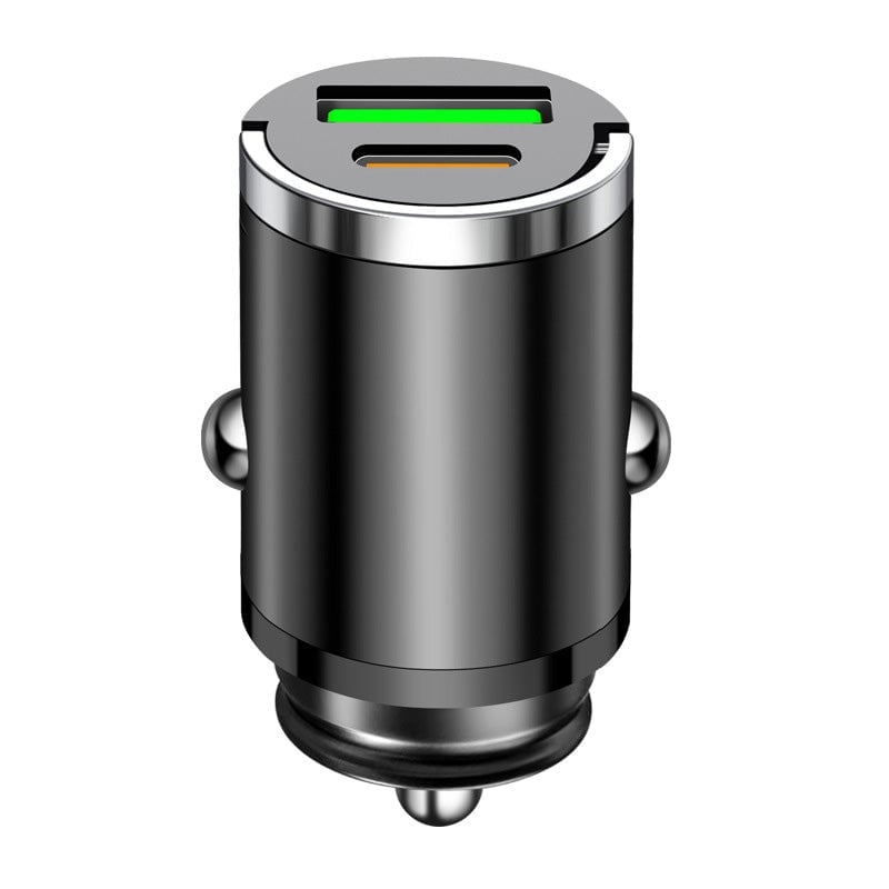 Metal Pull-Ring Invisible Fast Car Charger