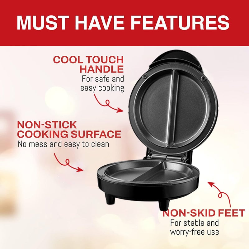 Aless™ Dual-Zone Electric Omelette Maker