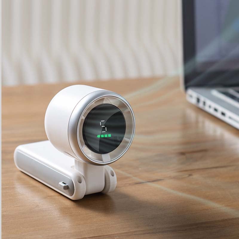 Upgraded Hand Folding High-Speed Turbine Fan