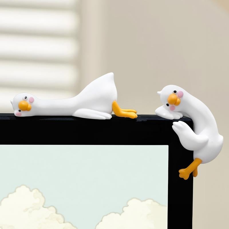 Lying Flat Duck Desk Ornament