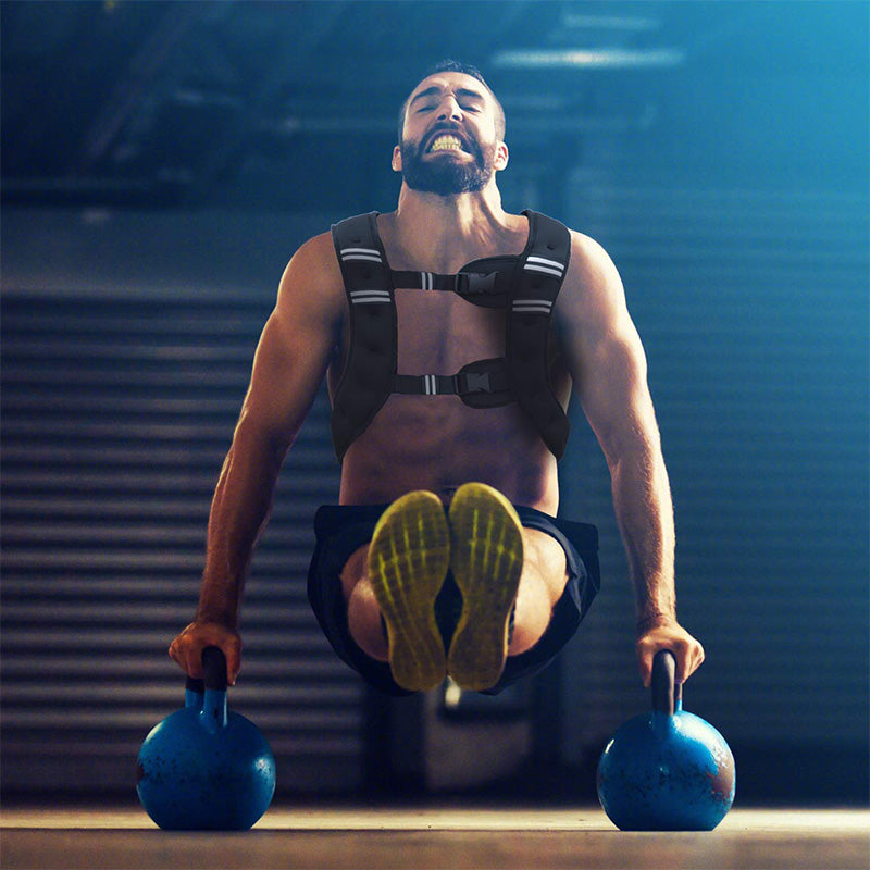 Weighted Vest with Reflective Stripe