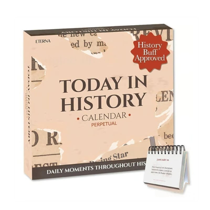Today in History Perpetual Calendar