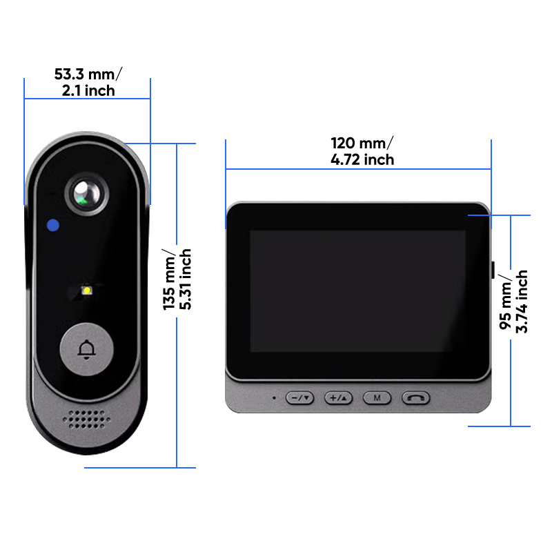 X8 Waterproof Video Doorbell