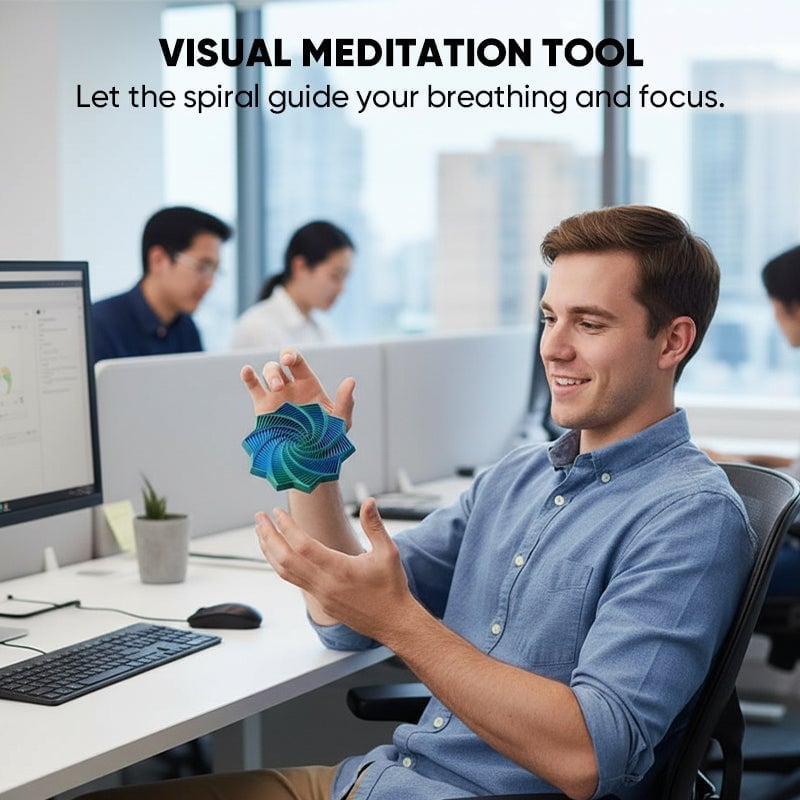 3D Printed Handheld Star Sensory Fidget Toy