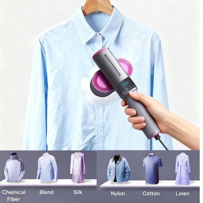 2-in-1 Clothes Steamer Iron