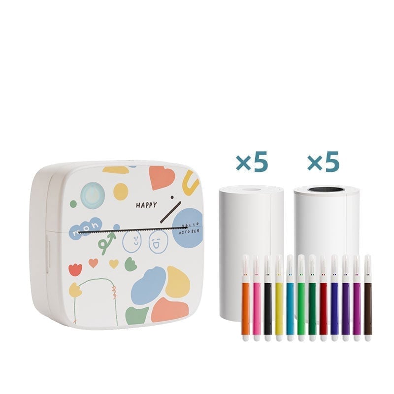New Mini Wireless Bluetooth Label Printer