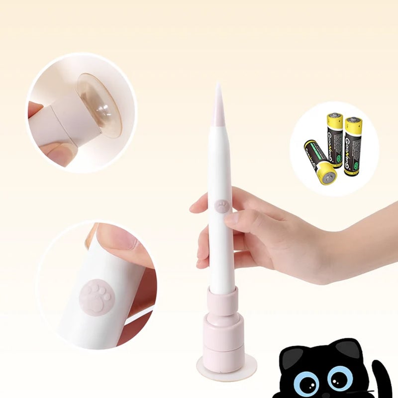 Suction Cup Butterfly Electric Cat Teaser Wand