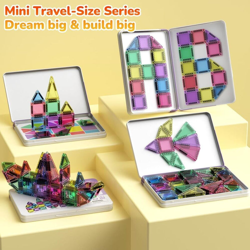 Magnetic Tiles Building Blocks Set - t