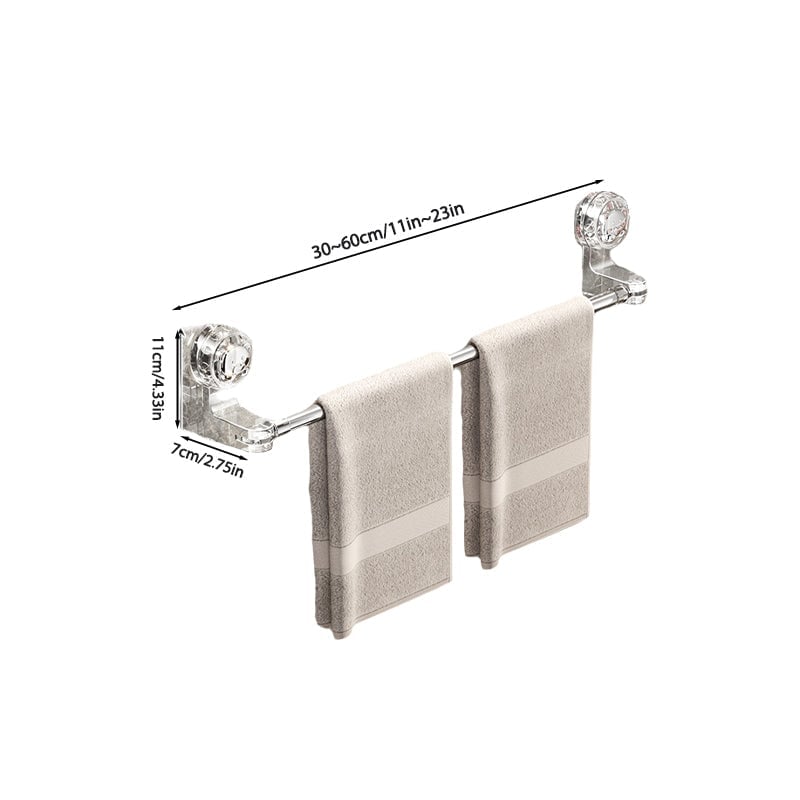 Wall-mounted Punch-free Door Drain Storage Rack